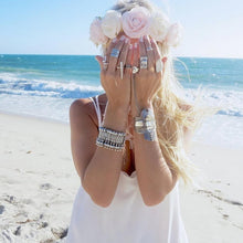 Silver Gypsy Statement Boho Coachella Festival Turkish Jewelry Sinaya Tribal Ethnic Jewelry s Bohemian Antalya Coin Bracelet SM6