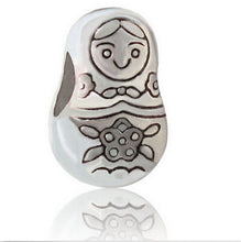 Silver Plated DIY Beads Fits Bracelet Necklace Pendants Jewelry Making Tower Doll Leaves Heart Crown Design 7 Pattern SM6