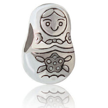 Silver Plated DIY Beads Fits Bracelet Necklace Pendants Jewelry Making Tower Doll Leaves Heart Crown Design 7 Pattern SM6