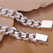 Silver Plated Gift Jewelry Bracelet 10cm Trendy Men Male Bangle Bracelet SM6