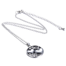 Sister Tree Of Life Pendant Necklace Letters Engraved Silver Charm Sweater Chain For Sister Family Gift SM6