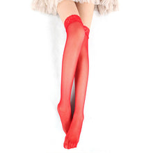 Small Fishnet Sexy Women Lace Top Mesh High Thigh Stockings Lady Long Stocking SM6