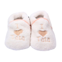 Soft Cozy Baby Toddler Shoes Kids Boy Girls HeartLetter Pattern Warm Crib First Walkers Skid-proof Shoes 0-1YSM6
