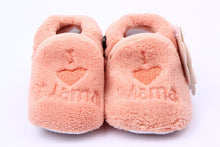 Soft Cozy Baby Toddler Shoes Kids Boy Girls HeartLetter Pattern Warm Crib First Walkers Skid-proof Shoes 0-1YSM6