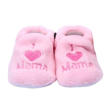 Soft Cozy Baby Toddler Shoes Kids Boy Girls HeartLetter Pattern Warm Crib First Walkers Skid-proof Shoes 0-1YSM6