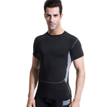 Soft Mens T-Shirt Fitness Muscle Stretch Short Sleeve Tops Tee SM6