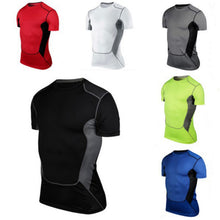 Soft Mens T-Shirt Fitness Muscle Stretch Short Sleeve Tops Tee SM6
