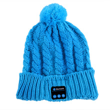 Soft Warm Beanies Hats for Women Wireless Bluetooth Smart Caps Headphone Headset Speaker Mic SM6