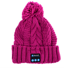 Soft Warm Beanies Hats for Women Wireless Bluetooth Smart Caps Headphone Headset Speaker Mic SM6