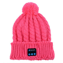 Soft Warm Beanies Hats for Women Wireless Bluetooth Smart Caps Headphone Headset Speaker Mic SM6