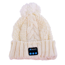 Soft Warm Beanies Hats for Women Wireless Bluetooth Smart Caps Headphone Headset Speaker Mic SM6
