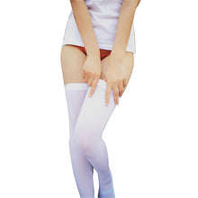 Solid Color Women Lady Girl Thigh High Stockings Over Knee Cotton Long Stocking  SM6
