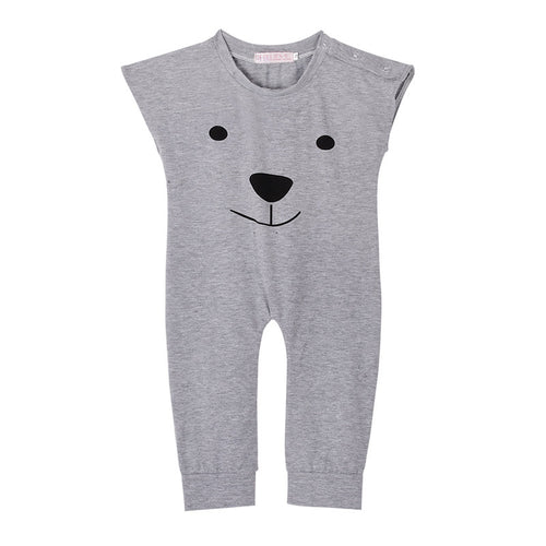 Baby Clothes Rompers Cotton Boy Cartoon Animal Jumpsuit Baby Girl Clothing SM6