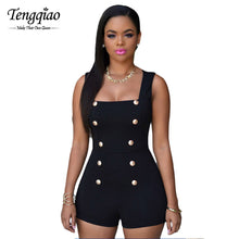 Elegant African Jumpsuit Bodycon Casual Romper  Jumpsuit Shorts Playsuit Black  Overalls 60513 SM6