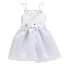 Baby Girls Kids Sequin Sunflower Birthday Wedding Bridesmaid Strape Dress 1-4Y SM6