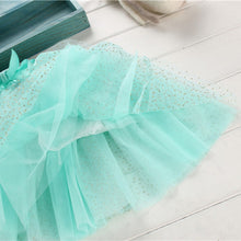 Baby Kids Girls Polka Dot Bowknot Lace Party Wedding Tutu Skirt 1-4YSM6