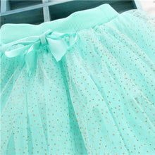 Baby Kids Girls Polka Dot Bowknot Lace Party Wedding Tutu Skirt 1-4YSM6