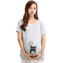 Casual Funny Maternity Nursing Women T-shirts Tops Blouse Pregnant Clothes 30 ColorsSM6