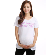 Casual Funny Maternity Nursing Women T-shirts Tops Blouse Pregnant Clothes 30 ColorsSM6