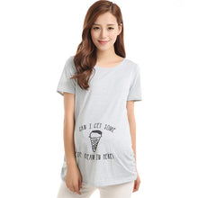 Casual Funny Maternity Nursing Women T-shirts Tops Blouse Pregnant Clothes 30 ColorsSM6