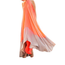 Chiffon Boho Long Maxi Evening Party Dress Women Beach Dresses S-XL SM6