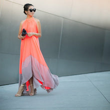 Chiffon Boho Long Maxi Evening Party Dress Women Beach Dresses S-XL SM6