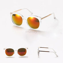 Fashion Oversized Round Sunglasses Unisex Women Men Mirrored Lens Metal Frame Sun Glasses Oculos Feminino SM6