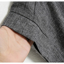 Women Casual Loose Cotton Linen Dress Short Sleeve Tunic Belt Dresses P16 SM6
