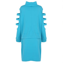 Women Dresses Big Size Plus Size Women Clothing 2 Piece Set Dress Casual Mini Bodycon Dress SM6