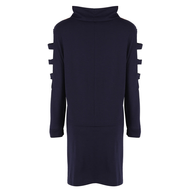 Women Dresses Big Size Plus Size Women Clothing 2 Piece Set Dress Casual Mini Bodycon Dress SM6