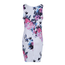 Women Sexy Floral Bodycon Dresses Casual Party Evening Club Short Mini Dress SM6
