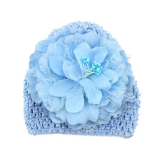 Sweet Baby Kids Girls Flower Knitted Crochet Beanie Toddler Hat Cap PL1 SM6