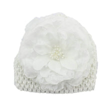 Sweet Baby Kids Girls Flower Knitted Crochet Beanie Toddler Hat Cap PL1 SM6