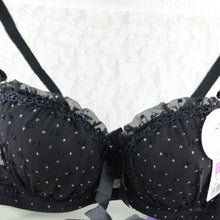 Sweet Girls Sexy Women Lace Bras Bow Push Up Bra Underwired Dot Brassiere 32 34 36 B SM6