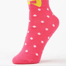 Sweet Women Girls Cute Soft Warm Cotton Polka Dots Bow Short Low Ankle Socks PY3 SM6