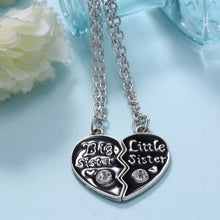 Sweet family jewelry-BFF Cute broken heart style big sister middle sister little sister best sister pendant necklace SM6