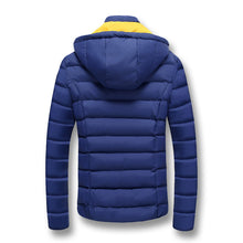 Thick Men Hooded Downs Jackets Men Warm Coats Slim Fit Down Men Parkas Men Plus Size SM6