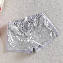 Toddler 2-6 Y Kids Girl Sequins Shorts Short Pants Tie Bow Elastic Waist Trousers PY1 SM6