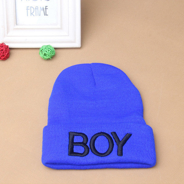 Toddler Baby Girl Boy BOY Skull Hat Warm Beanie Caps Woolen Ski Hats  SM6