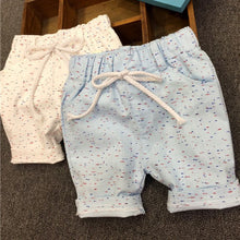 Toddlers Boys Bottoms Casual Shorts Rope Tie Pants Polka Dots Trousers 2-6T SM6