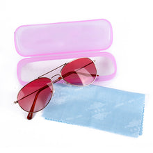Toddlers Kids Boys Gilrs Unisex Sunglasses with Box Retro Metal Frame Eyewear Goggles Sun Glasses Lunette De Soleil SM6