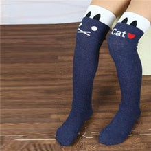 Toddlers Kids Girls Knee High Socks School Cotton Tights Striped Stockings for Girls 1-8Years SM6