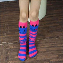 Toddlers Kids Girls Knee High Socks School Cotton Tights Striped Stockings for Girls 1-8Years SM6