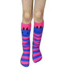 Toddlers Kids Girls Knee High Socks School Cotton Tights Striped Stockings for Girls 1-8Years SM6