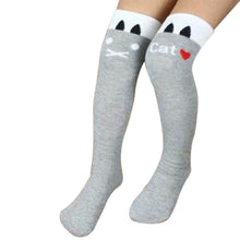 Toddlers Kids Girls Knee High Socks School Cotton Tights Striped Stockings for Girls 1-8Years SM6