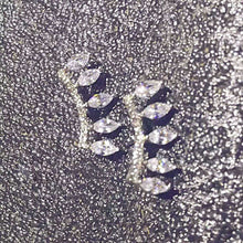 Trendy Silver Plated Crystal Rhinestone Jewelry Ear Cuff Ear Clip Ear Studs Women Earrings SM6