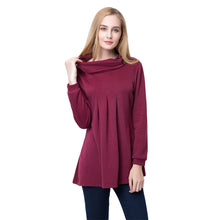 Turtleneck Sweater Women Long Sleeve Cashmere Pullover Lady Sweaters Pleated Button Knit Warm Tops Maglioni Donna SM6