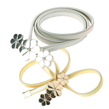 Ukraine Women Metal Belts For Dress Waist Belt Chain Floral Slim Elegant Elastic Belt Band GoldSliver Ceinture  SM6