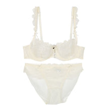 Underwear Women Bra and Panty Set Black Mesh Ultra-thin Plus Size Sexy Lingerie Transparent Lace Bra Set Push Up Brassiere SM6