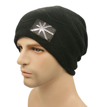 Unisex Warm Beanies Hats for Women Men Metal Wool Knitted Caps Bonnet Femme SM6